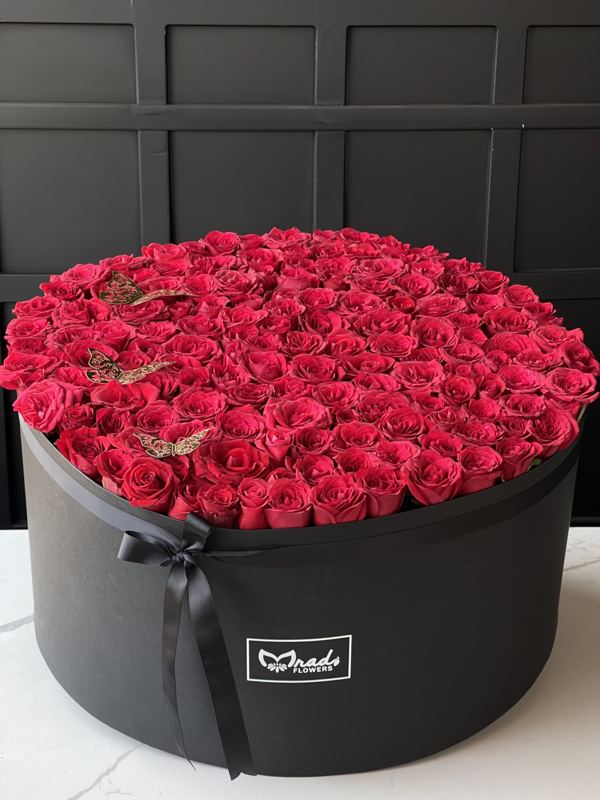 Crimson petals